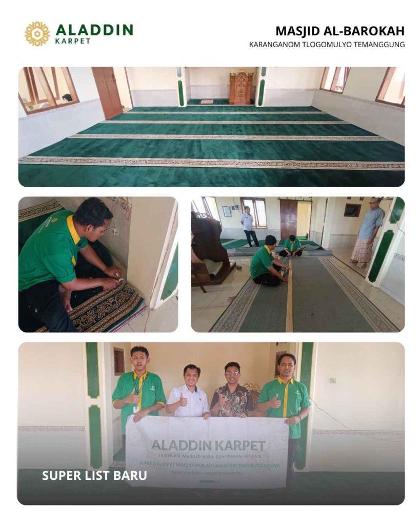 Jual Karpet Masjid Temanggung Murah Berkualitas dan Nyaman