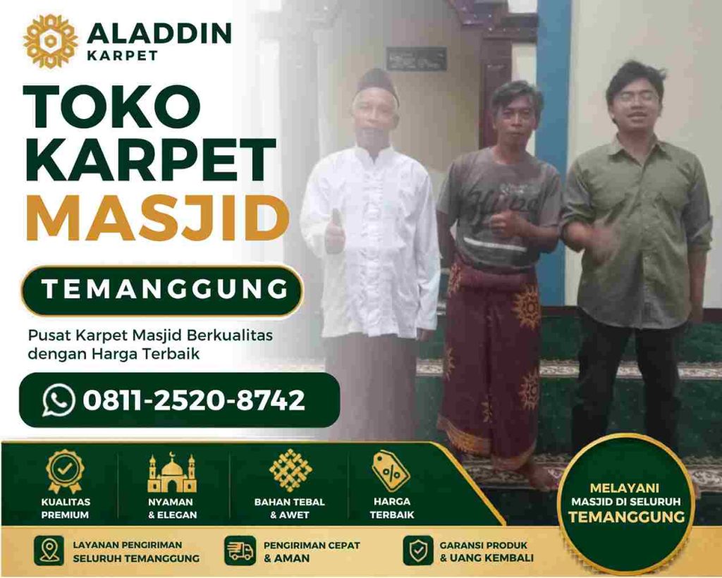 Karpet Polos Temanggung Untuk Ruang Ibadah Rapi Dan Nyaman