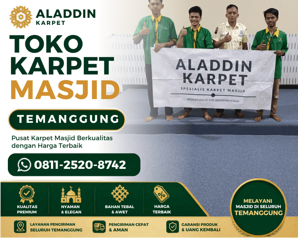 Toko Karpet Lantai Temanggung Untuk Berbagai Kebutuhan Ruangan