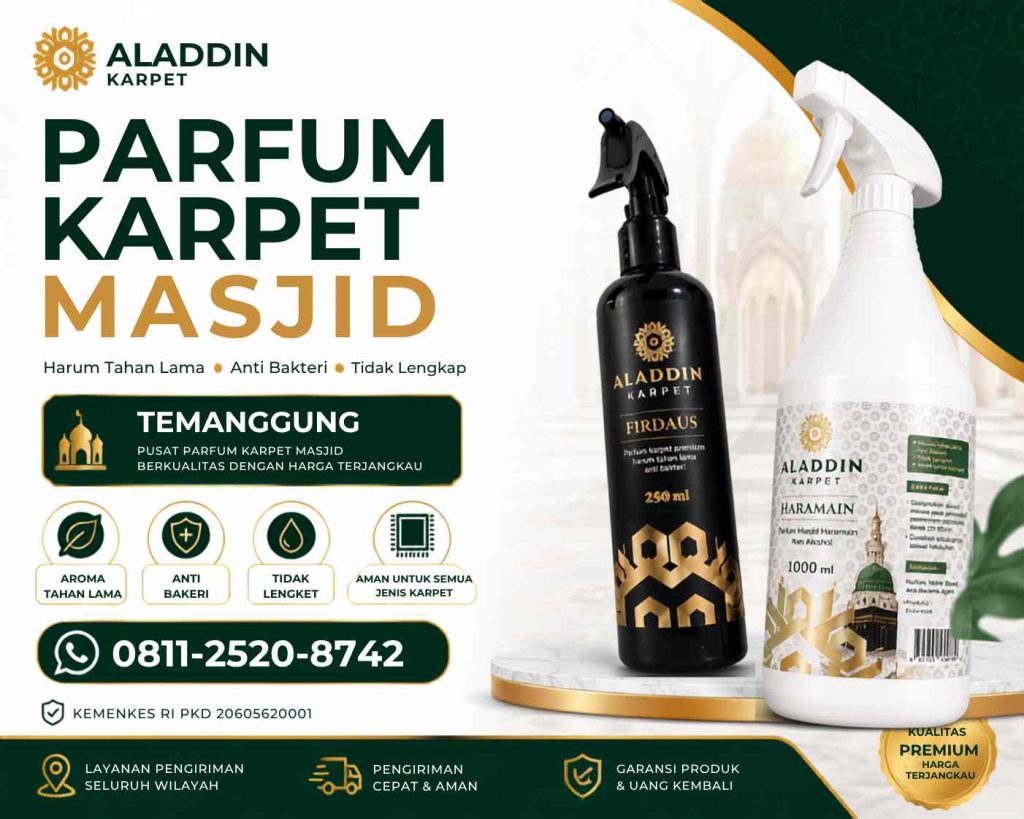 Toko Parfum Karpet Masjid Temanggung Pilihan Parfum Berkualitas untuk Karpet Masjid yang Selalu Harum
