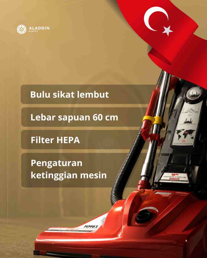 Vacuum Cleaner Hamra Temanggung untuk Kebersihan Karpet